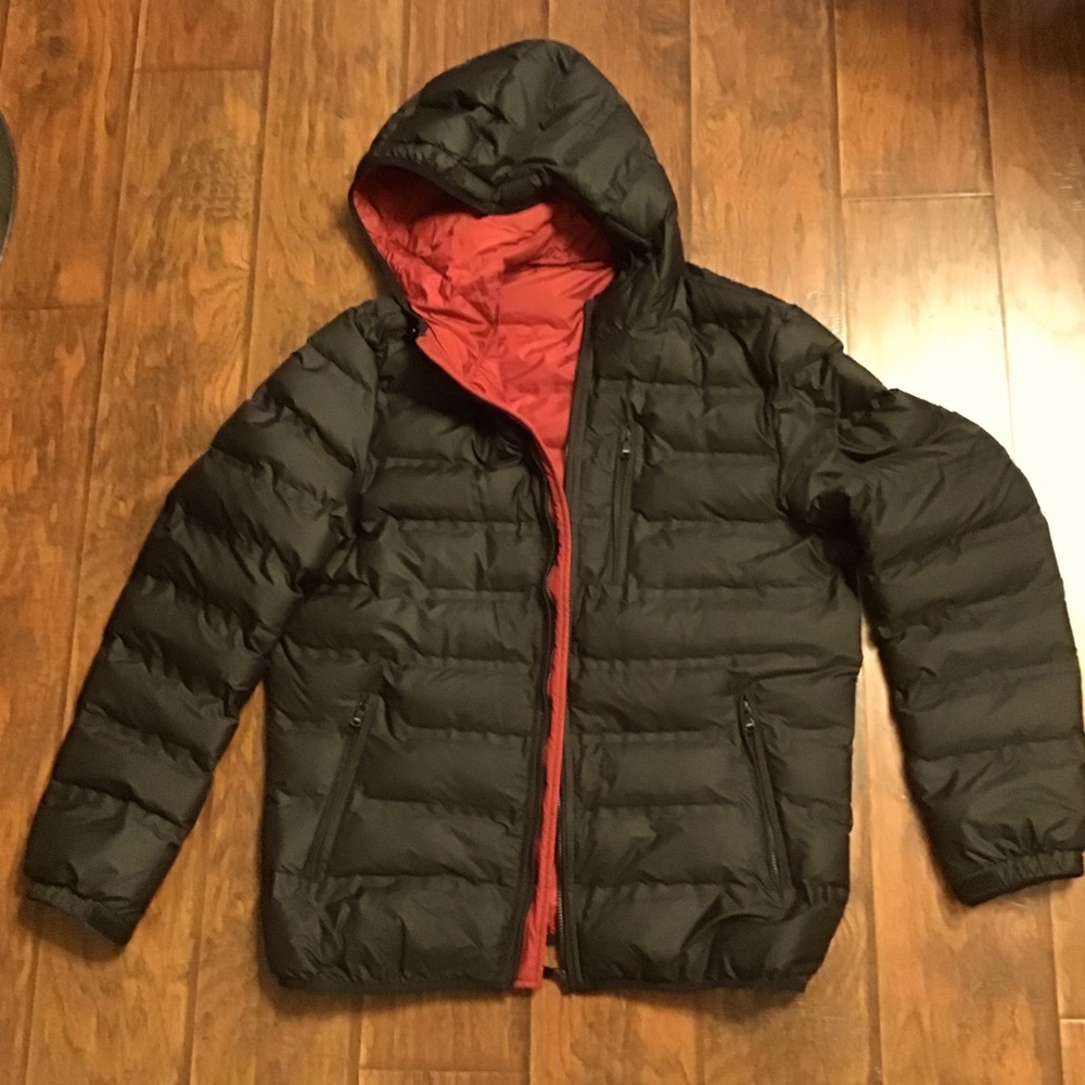 Black Puff Coat